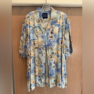 Disney Tommy Bahama silk Aloha shirt